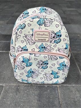 Disney Parks Stitch Loungefly - Angel and stitch Loungefly Backpack